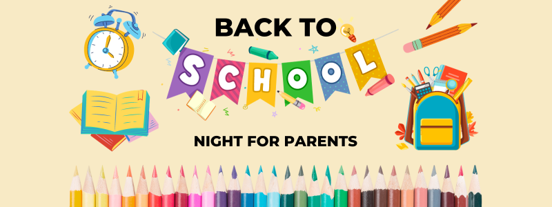 back to school for parents banner