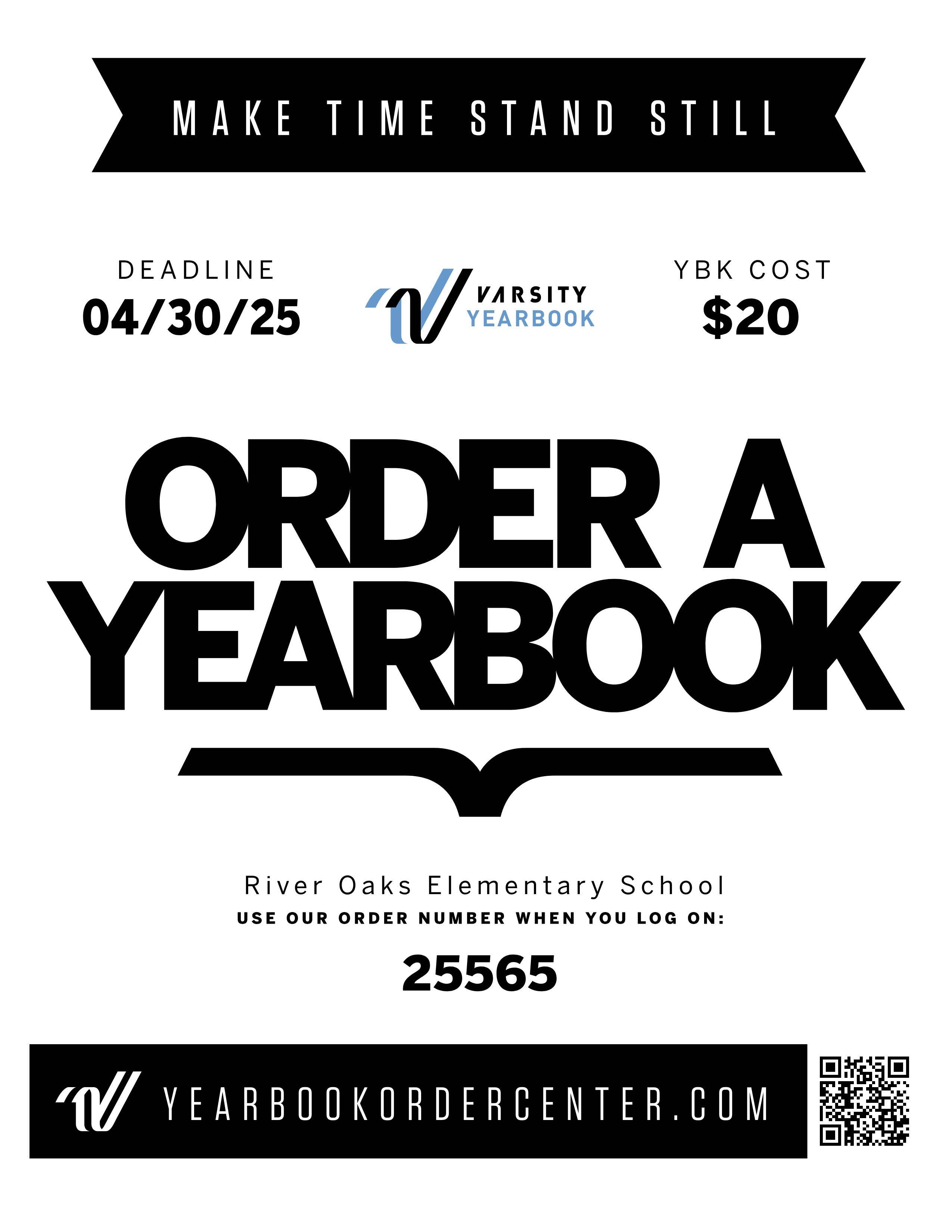 yearbook flyer